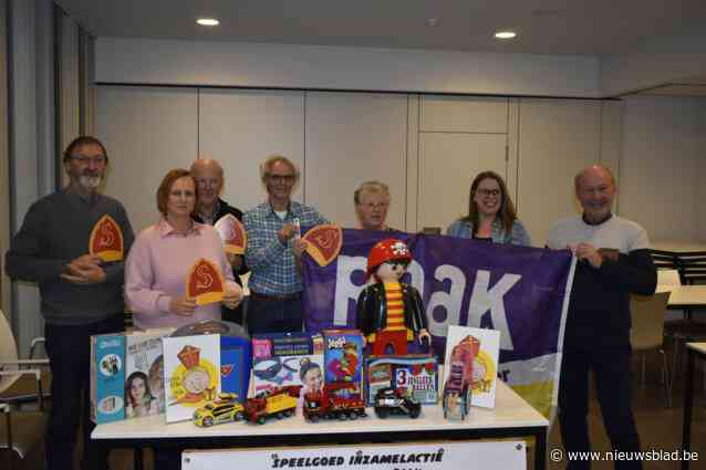 Verenigingen zamelen speelgoed in voor ‘Ieder kind een sint’