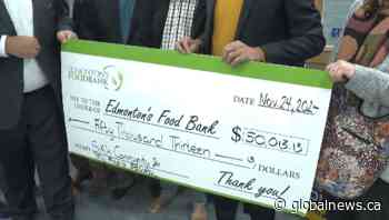 Edmonton’s Sikh community partners with food bank amid unprecedented demand 