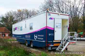 Mammobiel staat gedurende drie weken aan het Mortselse Fort 4