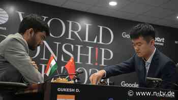 Weltmeister Liren überrascht: Schach-Wunderkind Gukesh gibt erstes WM-Duell entnervt auf
