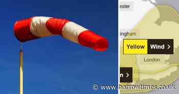 London hit with yellow weather warning for wind amid storm Bert