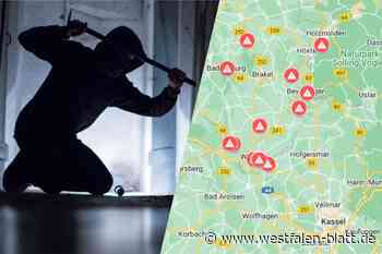 WB-Einbrecher-Radar: Hier schlagen Diebe im Kreis Höxter zu