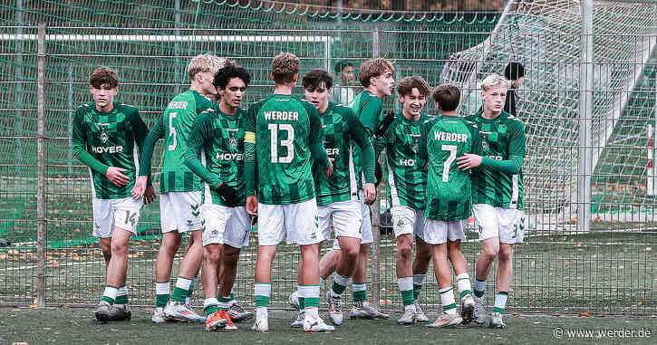 U16 gewinnt im Nordderby