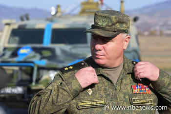 Russian general reportedly dismissed amid allegations of false reports on war's progress