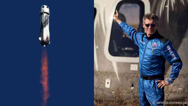 'That was freaking awesome': Toronto Blue Origin crew member describes out-of-this world experience