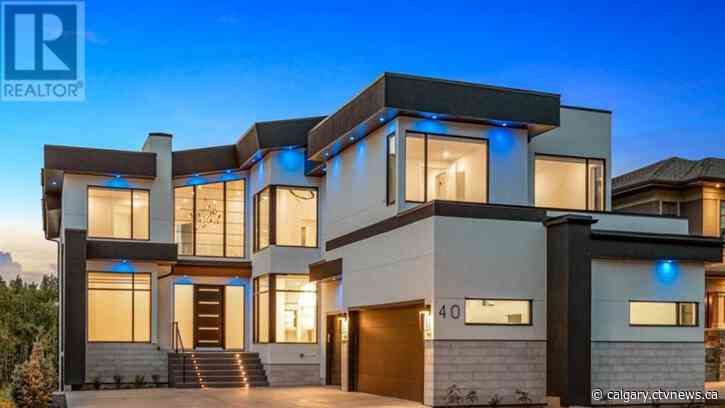 $3.69M Calgary mansion with basketball court for sale in Aspen Woods