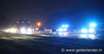 Spookrijder veroorzaakt ongeluk op de A1 bij Holten, verkeer staat vast