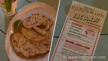 World's first Michelin-starred taco shop comes to Miami for limited time. Here's what to know