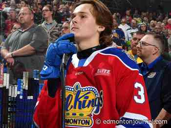 'He’ll play in the NHL': Edmonton Oil Kings' Blake Fiddler following in his father's footsteps