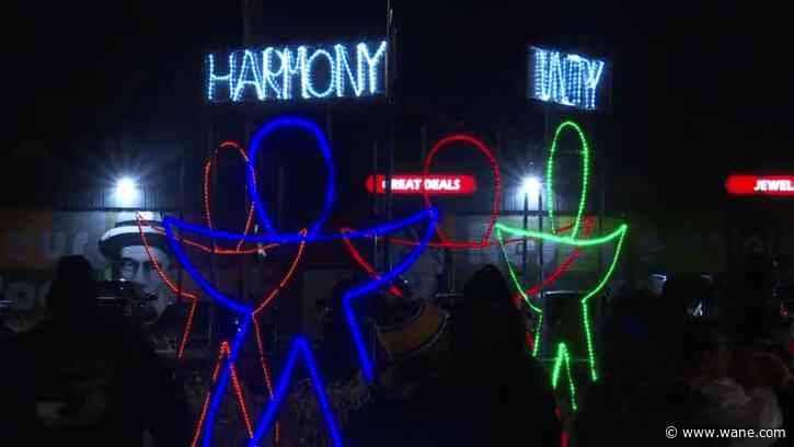 Unity Lighting at McKinnie Commons brings family and friends together