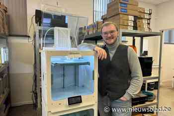 Wesly (33) laat 3D-printers op volle toeren draaien: “Zelfs schoenen geprint voor de Antwerp Fashion Week”