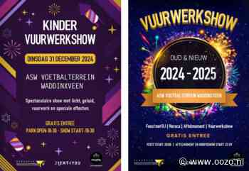 Vuurwerkshow Waddinxveen