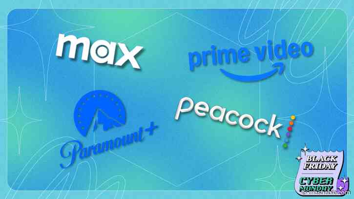 The best Black Friday streaming deals so far: Peacock, Max, Paramount+, and more