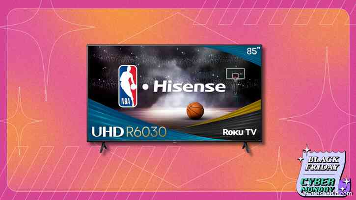 Get your hands on the Hisense 85-inch Class R6 Series 4K UHD Roku Smart TV for $548 ahead of Black Friday