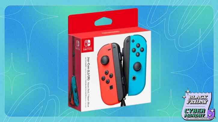 So rare! Nintendo Switch Joy-Cons are $20 off on Nov. 25 for Black Friday week