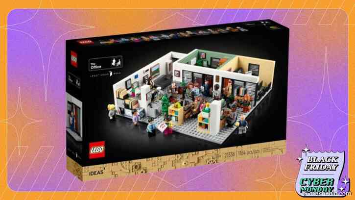 The Office Lego Set is back and $50 off for Black Friday week — order "ASAP as possible"
