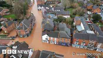Streets flood and roads shut as Storm Bert strikes
