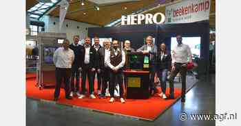 Unieke verticale schilmachine voor asperges