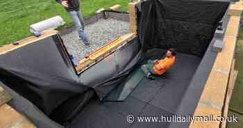 Frightening moment pond expert 'almost beheaded like scene from The Omen'