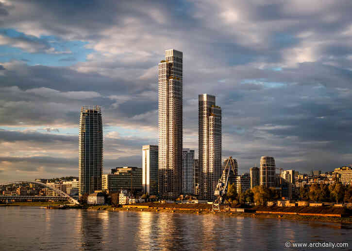KCAP Designs Two Skyscrapers in Bratislava, Slovakia