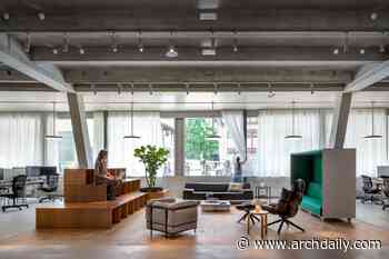 Dynamic Frame Office Building / balbek bureau