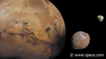 Mars may have made its 2 moons by ripping an asteroid apart