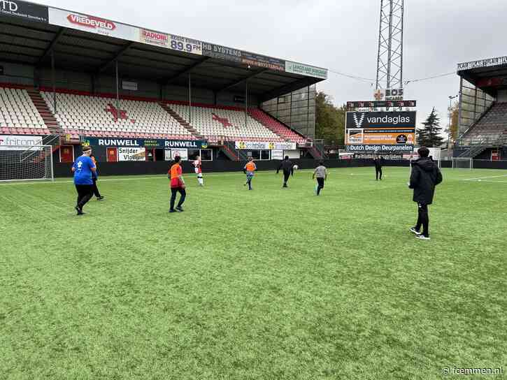 Een dag als profvoetballer bij de SO Thriantaschool