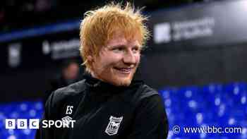 Sheeran sorry for interrupting Amorim interview