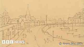 Lowry's Cumbrian views to be auctioned