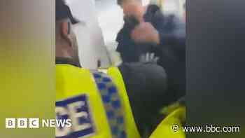 Police accused of 'heavy-handed' dispersal response