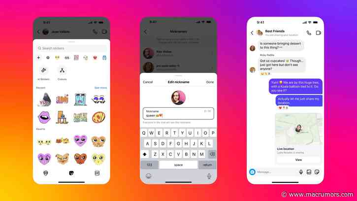 Instagram Adds Live Location Sharing to Direct Messages