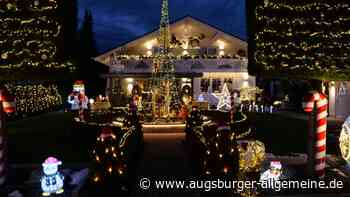 Bad Wörishofens spektakuläres Weihnachtshaus leuchtet wieder