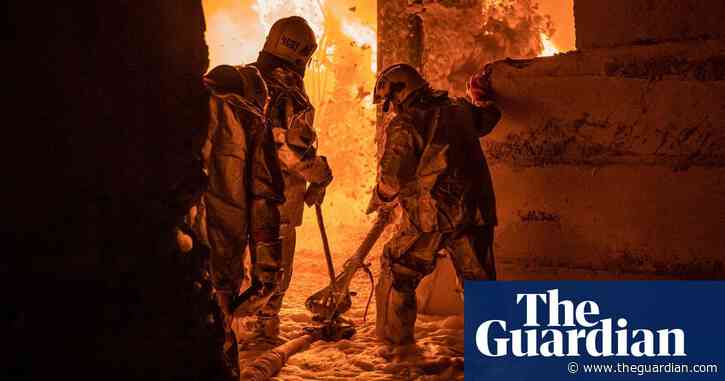 Power cuts in Ukraine after Russia’s biggest drone attack yet