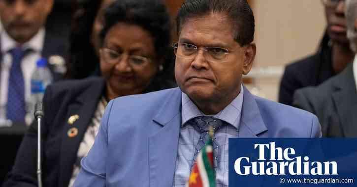 ‘Royalties for everyone’: Suriname president plans to share oil wealth