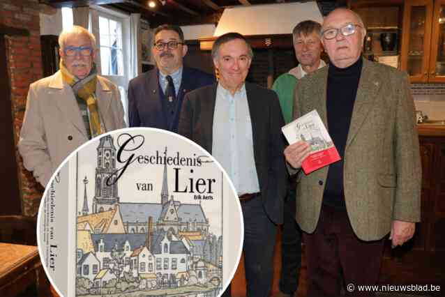 Koninklijke Gilde der Heren van Lier brengt tweede deel uit over geschiedenis van Lier: “Drie jaar lang twaalf uur per dag aan gewerkt”