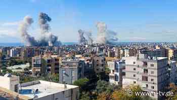 Vor Beratungen über Waffenruhe: Israels Luftwaffe bombardiert Ziele in Beirut