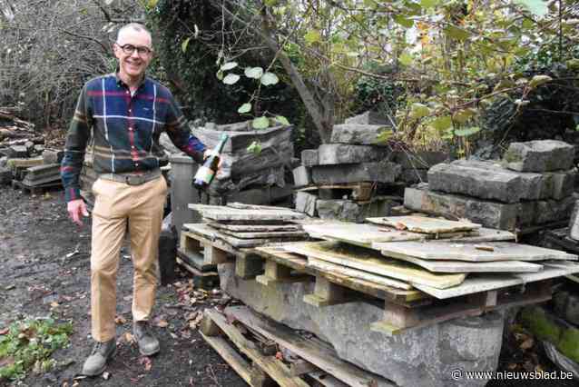 Villa Servais schenkt tweede leven aan stukje van historisch station: “Oude stenen vormen binnenkort zittribune in onze tuin”