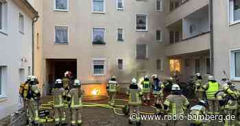 Feuerwehreinsatz am Jakobsberg in Bamberg