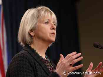 Bird flu in B.C.: Dr. Bonnie Henry to provide update on Canada's first human case