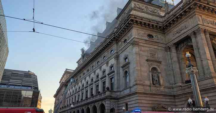 Brand im Nationaltheater in Prag