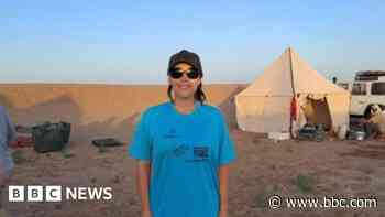 Vet nurse on desert trek for homeless pet charity