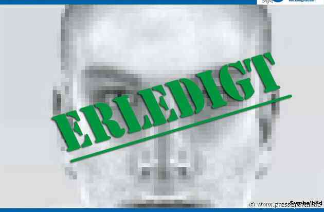 POL-RE: Recklinghausen: Vermisster Mann ist wieder da - Fahndung erledigt