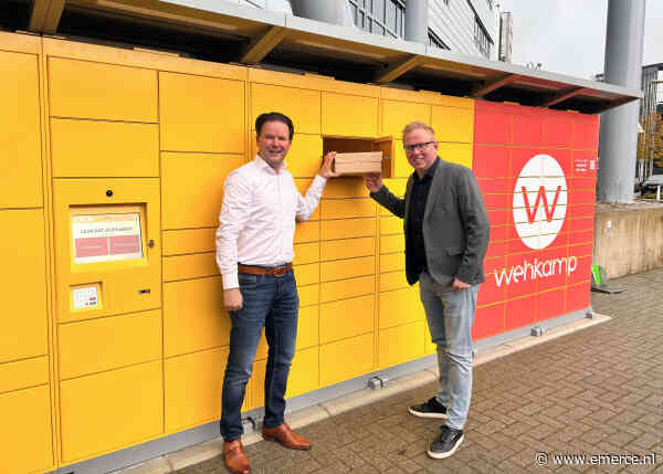 DHL en Wehkamp openen pakketautomaat bij Wehkamp hoofdkantoor in Zwolle
