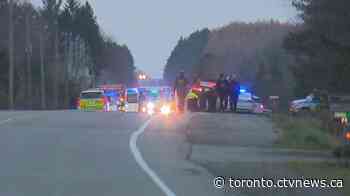 Three people sent to hospital in multi-vehicle collision with dump truck in Newmarket