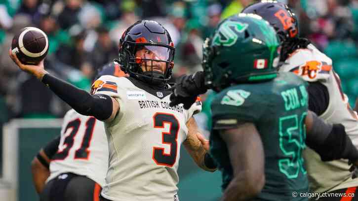 Calgary Stampeders acquire quarterback Vernon Adams Jr. from B.C. Lions