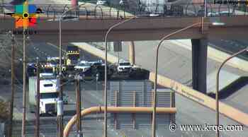 Eastbound I-40 near Wyoming lanes reopened after crash