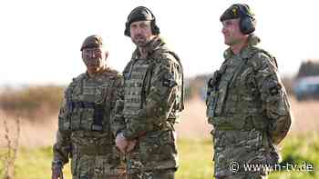 Übungen für den Ernstfall: Prinz William legt Militäruniform an