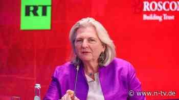 Berühmt wegen Kniefall vor Putin: Österreichs Ex-Außenministerin Kneissl geht an russische Uni