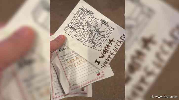 Racist message left on Santa letters at Tennessee museum, visitors say