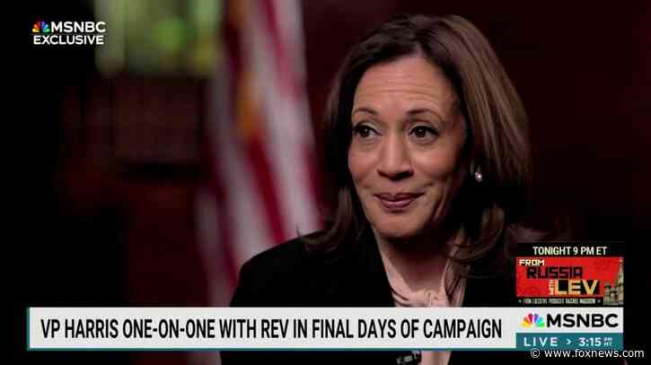 MSNBC was ‘unaware’ Harris campaign gave $500K to Al Sharpton’s group ahead of friendly interview